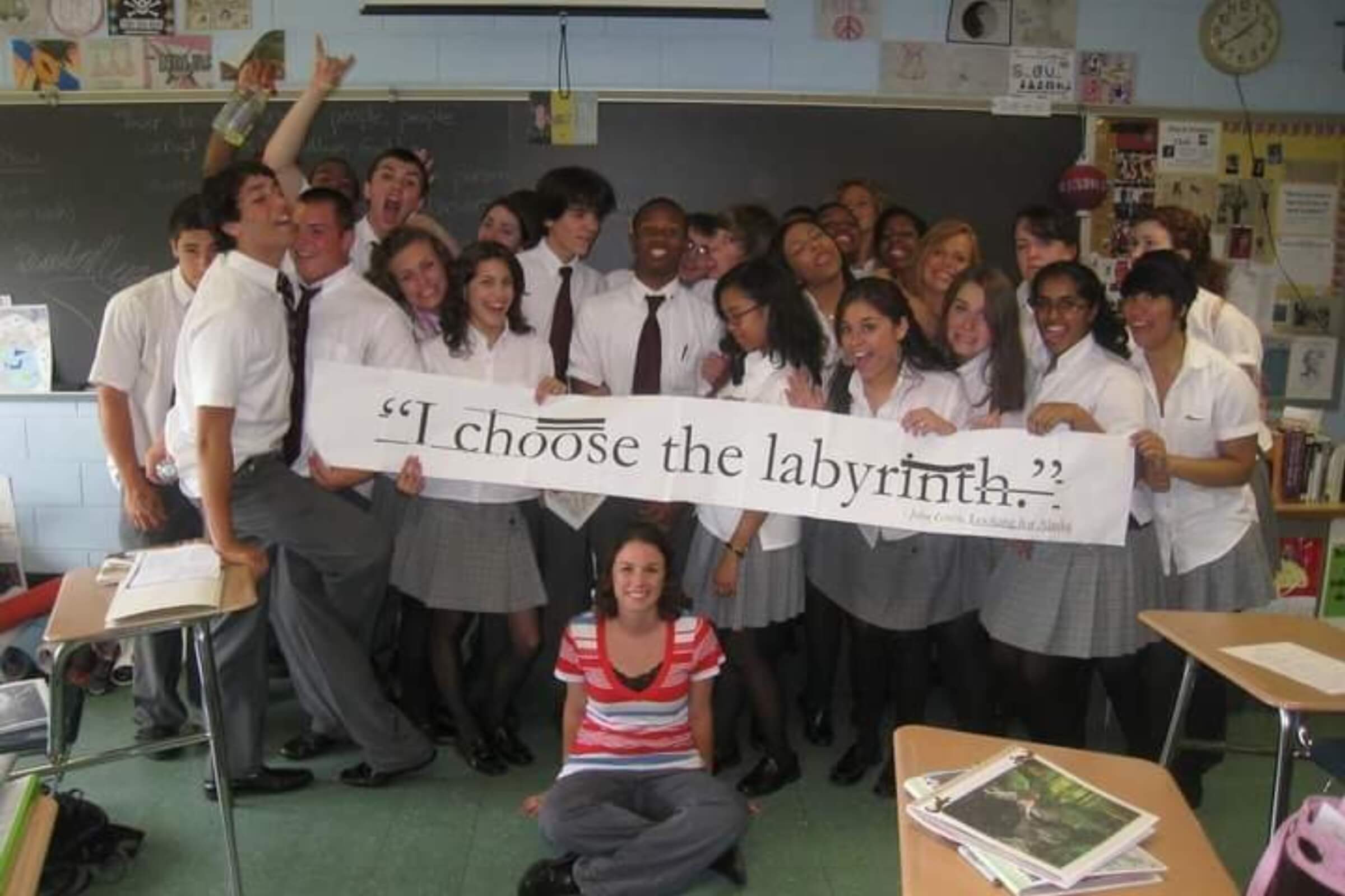 Building relationships in classrooms.
